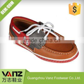 Lace Up Teenagers Quality Assured Pu Boat Shoes