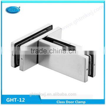 SS304 overpanel connector with fin glass door clamp patch fitting