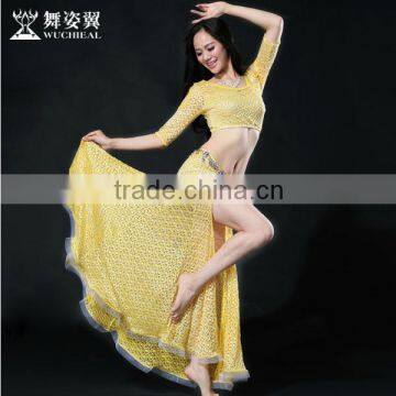 Wuchieal Lace Belly Dance Wear, Belly Dance Costumes China                        
                                                Quality Choice