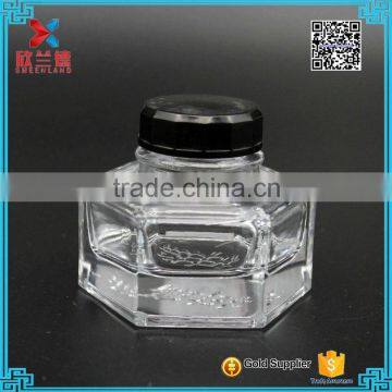 2016 new design hexagon glass prepared Chinese ink bottle 50ml with old brand                        
                                                                                Supplier's Choice