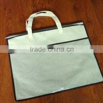 2015 Custom Clear PVC bag/PVC clear plastic pillow bag /PVC zipper bag for pillow