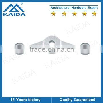 2 arm stainless steel spider for glass wall