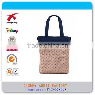 Diagonal package leisure shoulder handle bag polyester hand bag