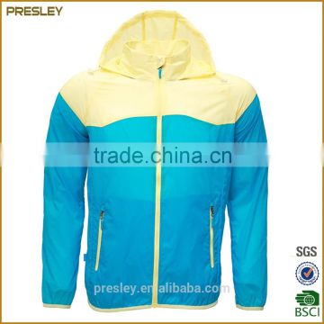 wholesale price light long sleeve protecting suning jacket for man