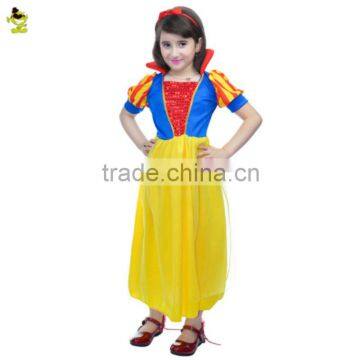 Halloween Carnival Deluxe Snow White Kids Costume Snow White Costume Girl Dress photo-2