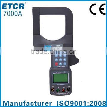 ETCR7000A Large Caliber Leakage Clamp Meter instrument measurement