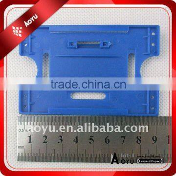 Plastic ID card holder