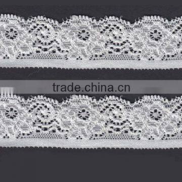 Ruffled Lace 2-1/4'' Wide 9 Yards-White