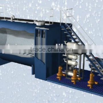 MBR flat membrane containerized plant