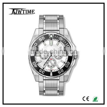 Chronograph Quartz Branded Watch/japan Movt Quartz Watch Stainless Steel Back,custom Watch/quartz Watch Water Resistant photo-3