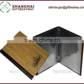 New Promotional Wholesale Restaurant Wood Menu Cover Quality Choice photo-6