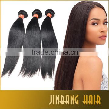 2016 Wholesale human hair straight wave express ali human virgin brazilian hair black color