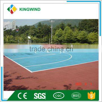 Sports field floor for volleyball multi-function venue/rubber flooring for outdoor sports court