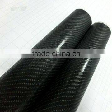 High flexivle pvc adhesive 4d glossy car wrap sticker carbon fiber manufacturer