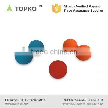 2016 TOPKO Wholesale Lacrosse ball Rubber ball Lacrosse massage ball