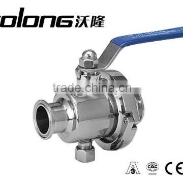 Stainless steel Sanitary Clamp Ball Valve