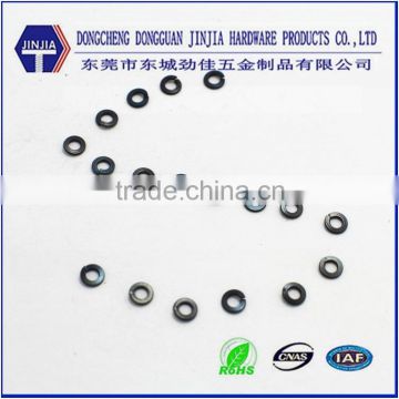 M2.3X4.3X0.7 black finished surface spring steel washer