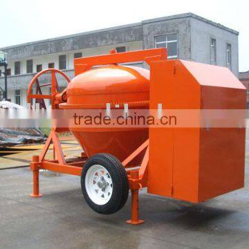 Export Nigeria Market mobile Diesel Concrete Mixer