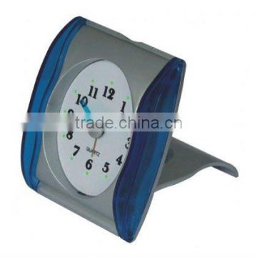 Foldable slim tavel alarm clock