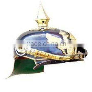 Iron Black Antique Finish pickelhaube Helmets