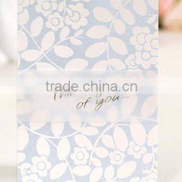 Exquisite design good quality foldable thanksgiving card/birthday card/greeting card