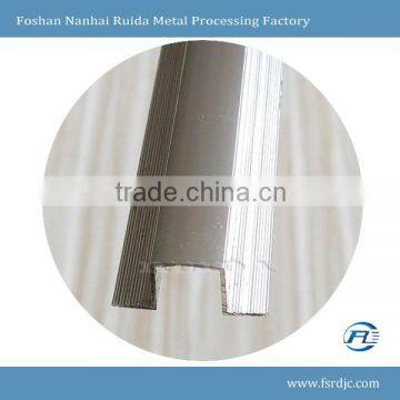 Shiny Aluminium Tile Trim Corner Profile for Flooring