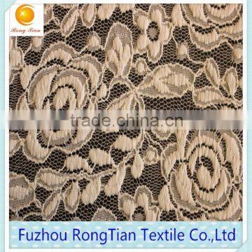 2015 wholesale nylon spandex lace fabric for sofa