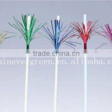 Eco-friendly and colorful palm drinking straw