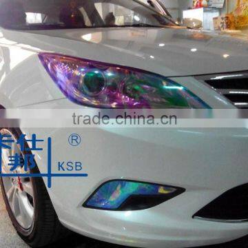 chameleon headlight film,color change car light sticker,decorative film