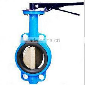 DN80 Cast Iron Wafer Type Butterfly Valve