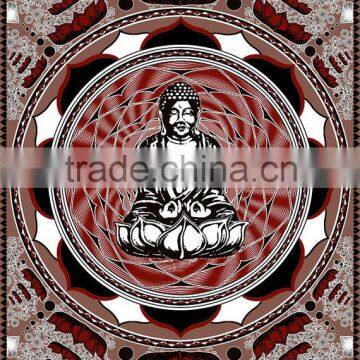 Indian Lord Buddha Wall Hanging Tapestry