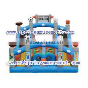 newest design of balls Inflatables obstacle course outdoor inflatable games SP-OC035