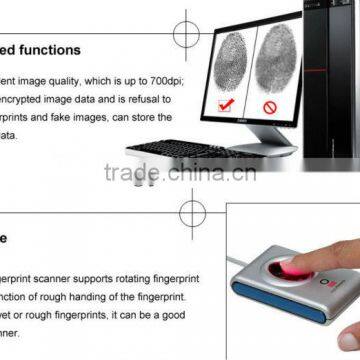 Red LED Digital Persona Fingerprint Scanner /Biometric Fingerprint Reader URU4000B photo-3