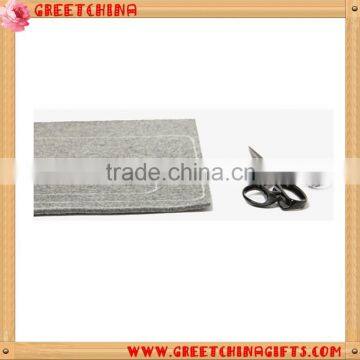 Fashion Felt Handbag Document Bag Wool Felted Cosmetic Bags photo-6