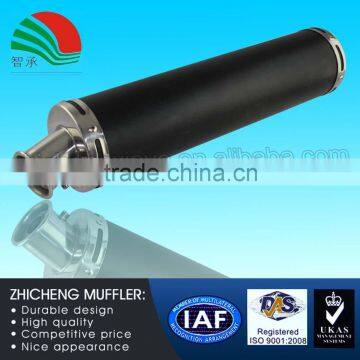 Black Custom Performance Motorcycle Refit Racing Muffler