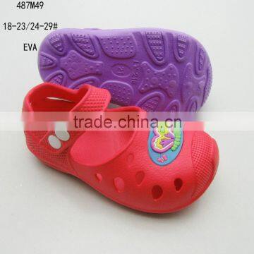 Cheap Beautiful Kids Sandals Wholesale EVA Girls garden shoes