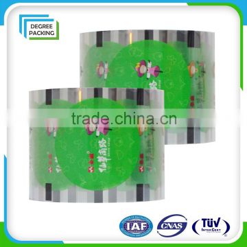 film roll Metalized shining printing film with custom attractive printing