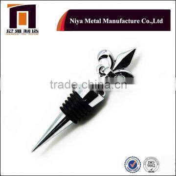 Unique design Metal wine Bottle stopper and wine stopper and bottle stopper