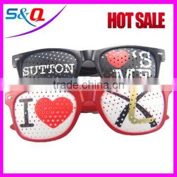 Fashionable Plastic Pinhole Party Sunglasses photo-5