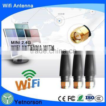 mini rubber 433mhz Antennas with right angle SMA plug