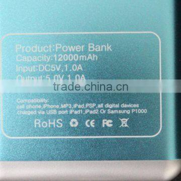 Wholesale High Quality Low Price Portable Power Bank/mobile Power Supply