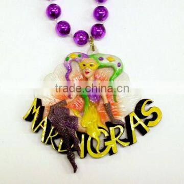 Mardi Gras MOT Beads Promotional Beads Plastic Necklace