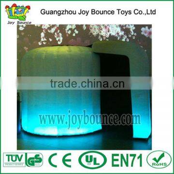 party events spray inflatable booth with led light