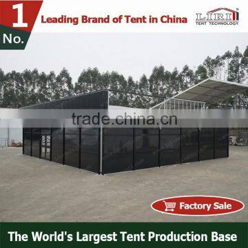 Aluminum Frame with black PVC Structure Tent For Industry Use