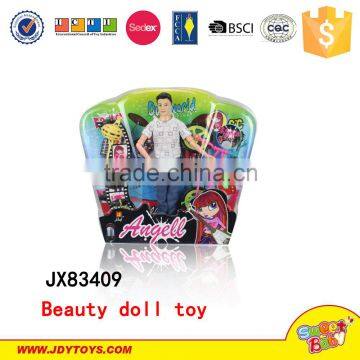 2015 new intelligent Hot Sale fashion doll girls toys Educational Toy bike doll