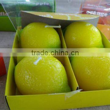 Latest Product Wholesale Beautiful Fancy Fruit Candle