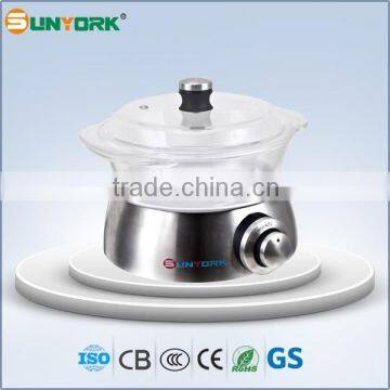 S-315A Mini Slow Cooker With 1.5L Glass Bowl