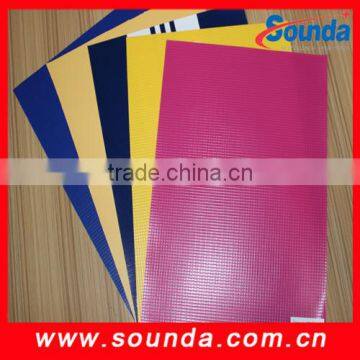 Good Coated PVC tarpaulin blockout rent in outdoor