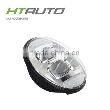 HTAUTO 7" 40W 10-30V Round Hi/Lo Beam Motorcycle Headlight Lamp For Wrangler Jeep Led Driving Offroad Light photo-3