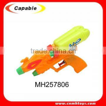 2015 new free sample double nozzel plastic water gun